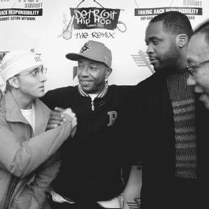 Eminem, Nas and Common at The Hip hop Summit