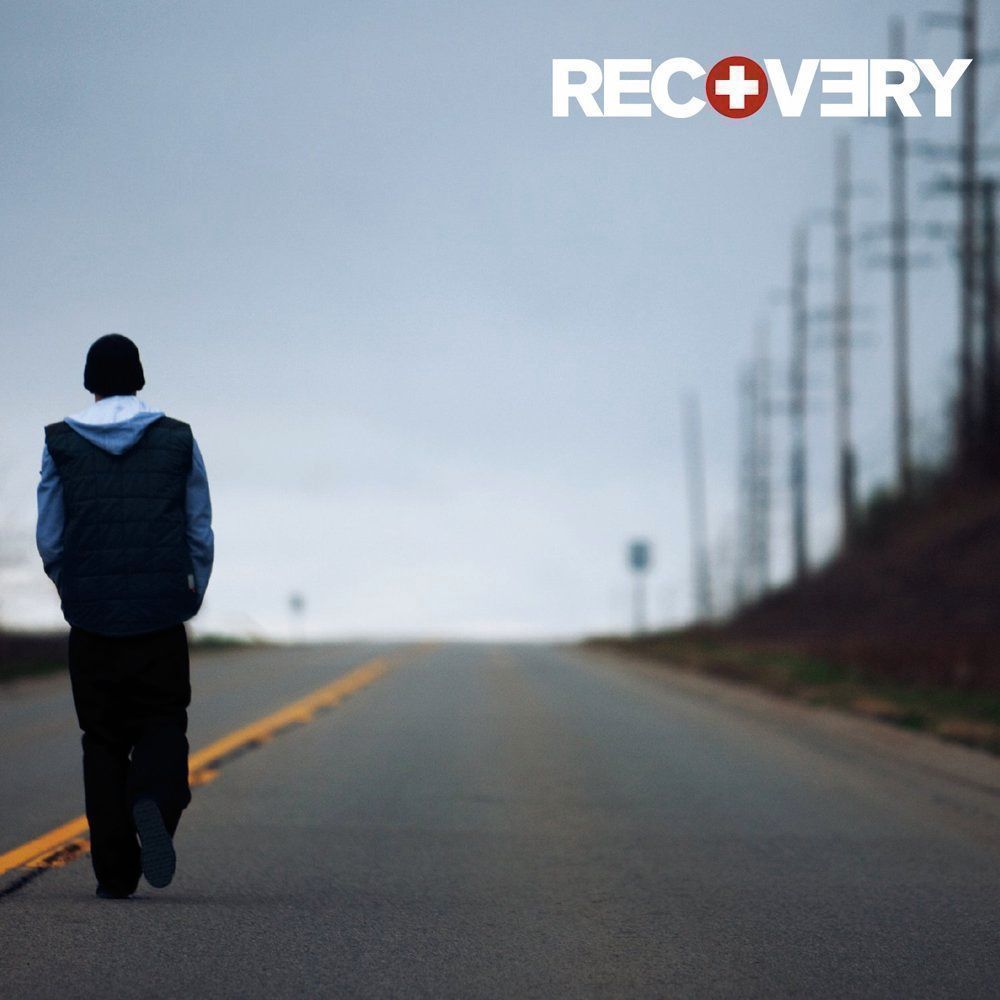Album cover of "Eminem - Recovery"