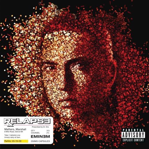 Album cover of "Eminem - Relapse"