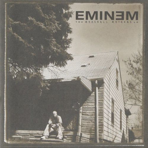 Album cover of "Eminem - The Marshall Mathers LP"