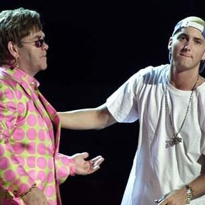 Eminem and Elton John Performing Stan at Grammys 2001 003