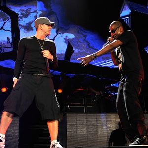 Eminem Live at Comerica Park 2010 017 with Jay Z