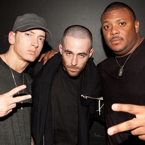 Eminem, Alchemist and Porter at Red Bull Emsee 001
