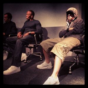 Eminem and Dr Dre at Tokyo Japan, 2012 002