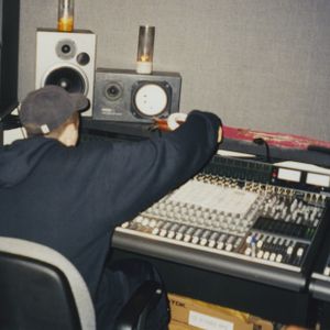 Eminem at Burbank, CA. June 1998 003 mixing As The World Turns