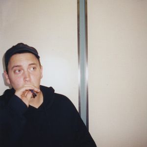 Eminem at Burbank, CA. June 1998 004 writing in the studio