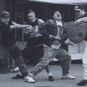 Eminem, Chaos Kid, Manix and dj_buttafingaz (old photo) 001