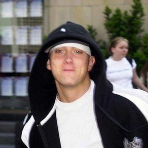 Eminem Happy in public
