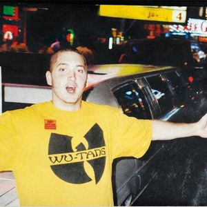 Eminem With an Wu-Tang tshirt