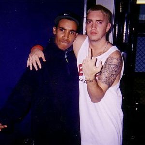 Eminem with People 016 Middle Finger