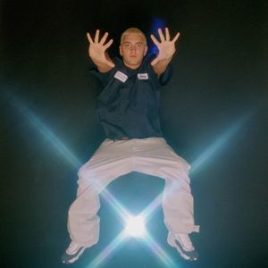 Eminem blue light photoshoot 09