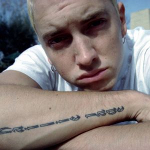 Eminem Photoshoot by Michael wilfling 03 Hailie Jade Tattoo