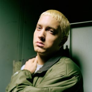 Eminem with green jacket